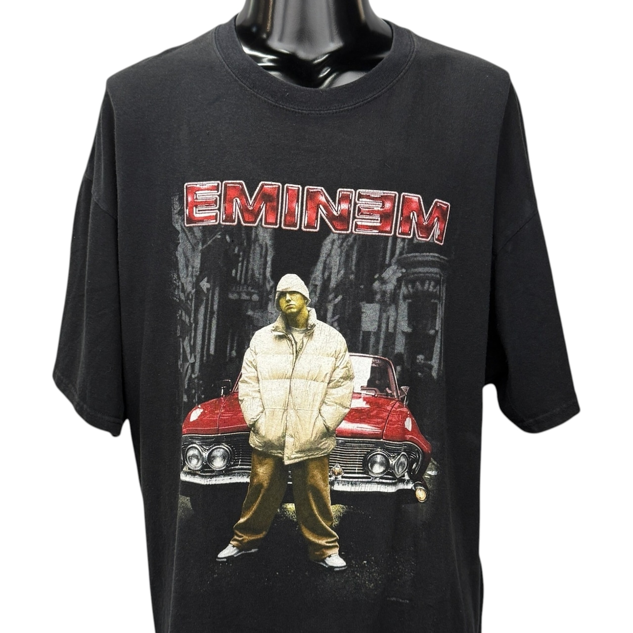 【EMINEM】エミネム "RED CAR" 00's Vintage Y2K Tシャツ