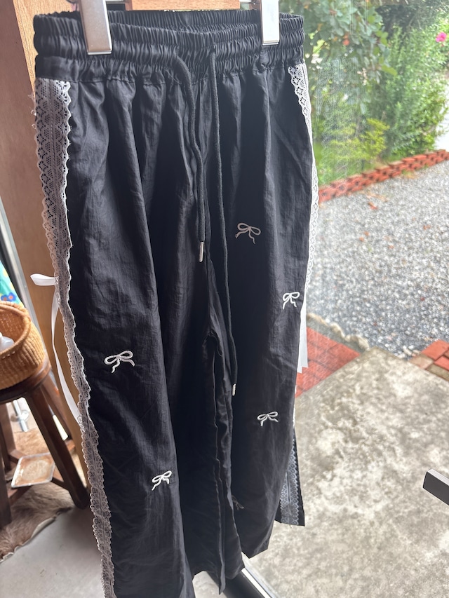 キッズレース付きパンツ