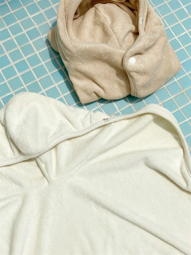 〈 即納アイテム 〉EYOU / テリーローブガウン(ホワイト)