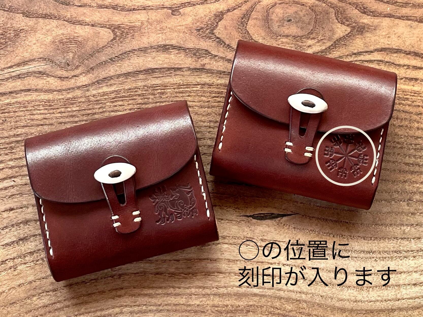 ミニウォレット 刻印サービス付［全10色］Small Wallet［10 colors