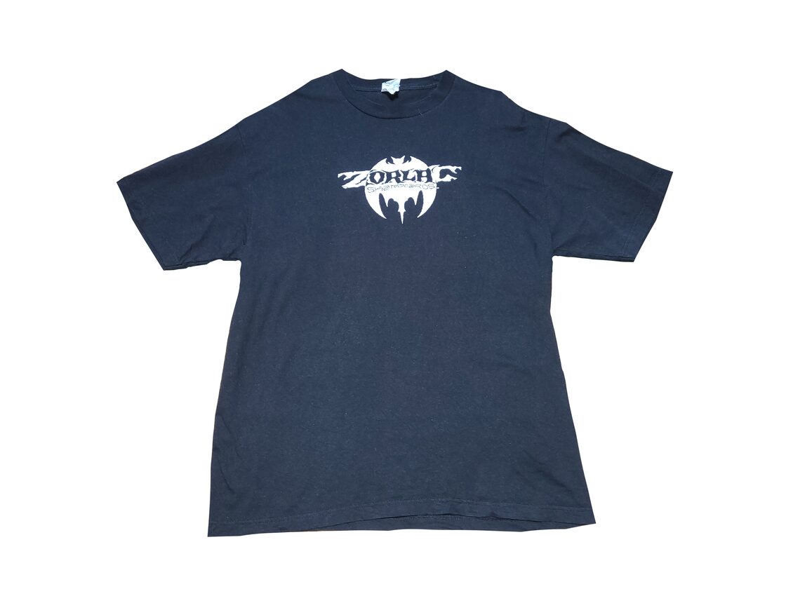 USED 90s Zorlac Skateboards ラストゾーラック Tシャツ スケート 