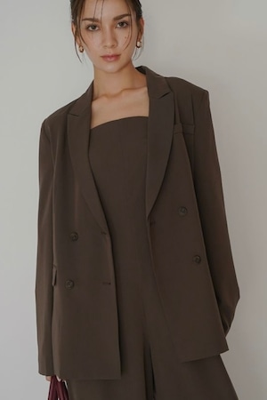 KINO THE KEI double-breasted jacket ダブル ブレスト ジャケット MossGreen