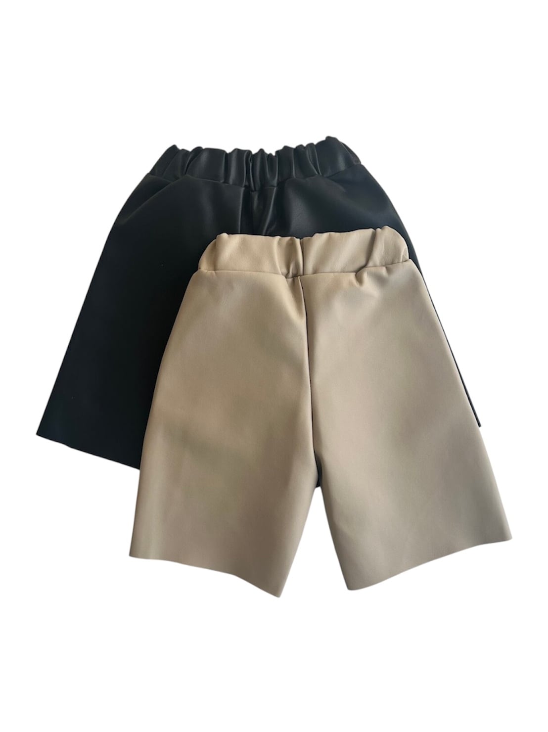 eco leather half pants