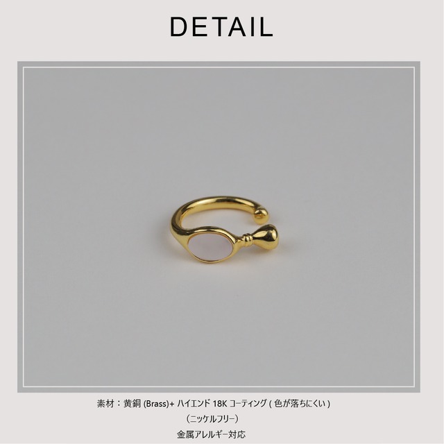 Ear cuff -Gold-