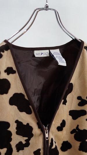 HOLSTEIN PATTERN VEST