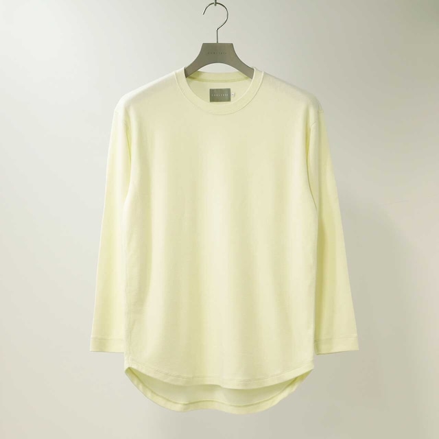 CURLY&Co./PLATING STITCH COTTON JERSEY TEE