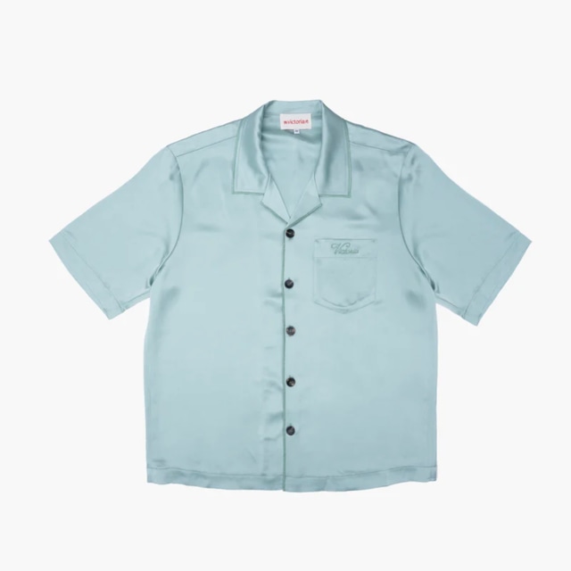 VICTORIA / SERGIO SATIN SHIRTS / MINT / L