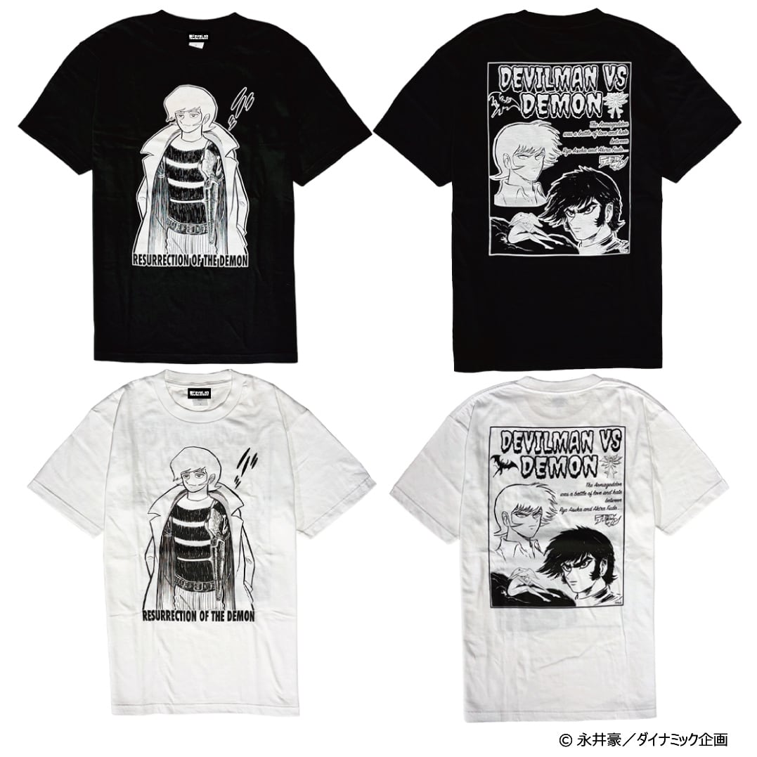 デビルマン飛鳥了・悪魔復活Tシャツ | @FaveLab