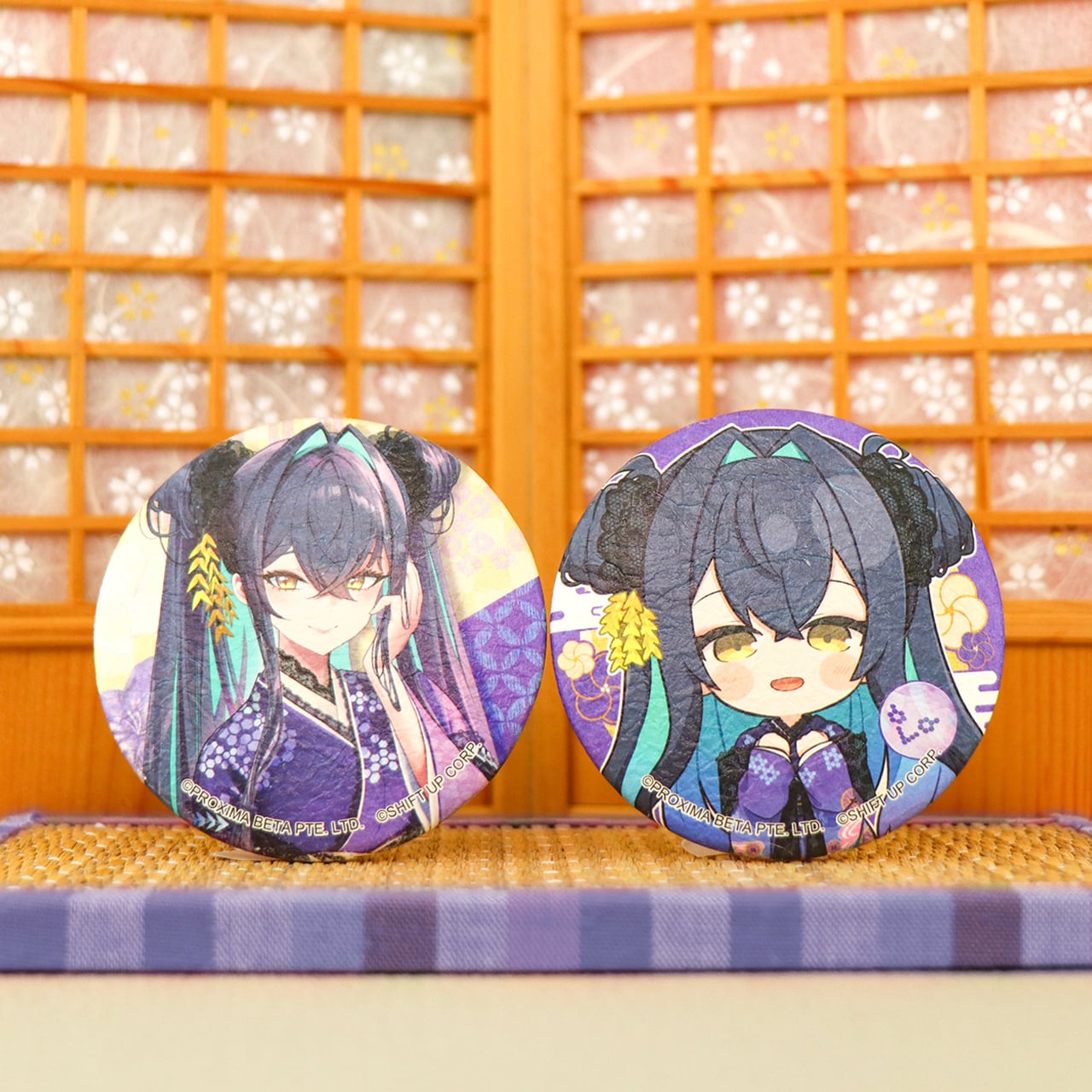 NIKKE トレーディング缶バッジ B BOX（NIKKE in 京都 はんなりスタンプ