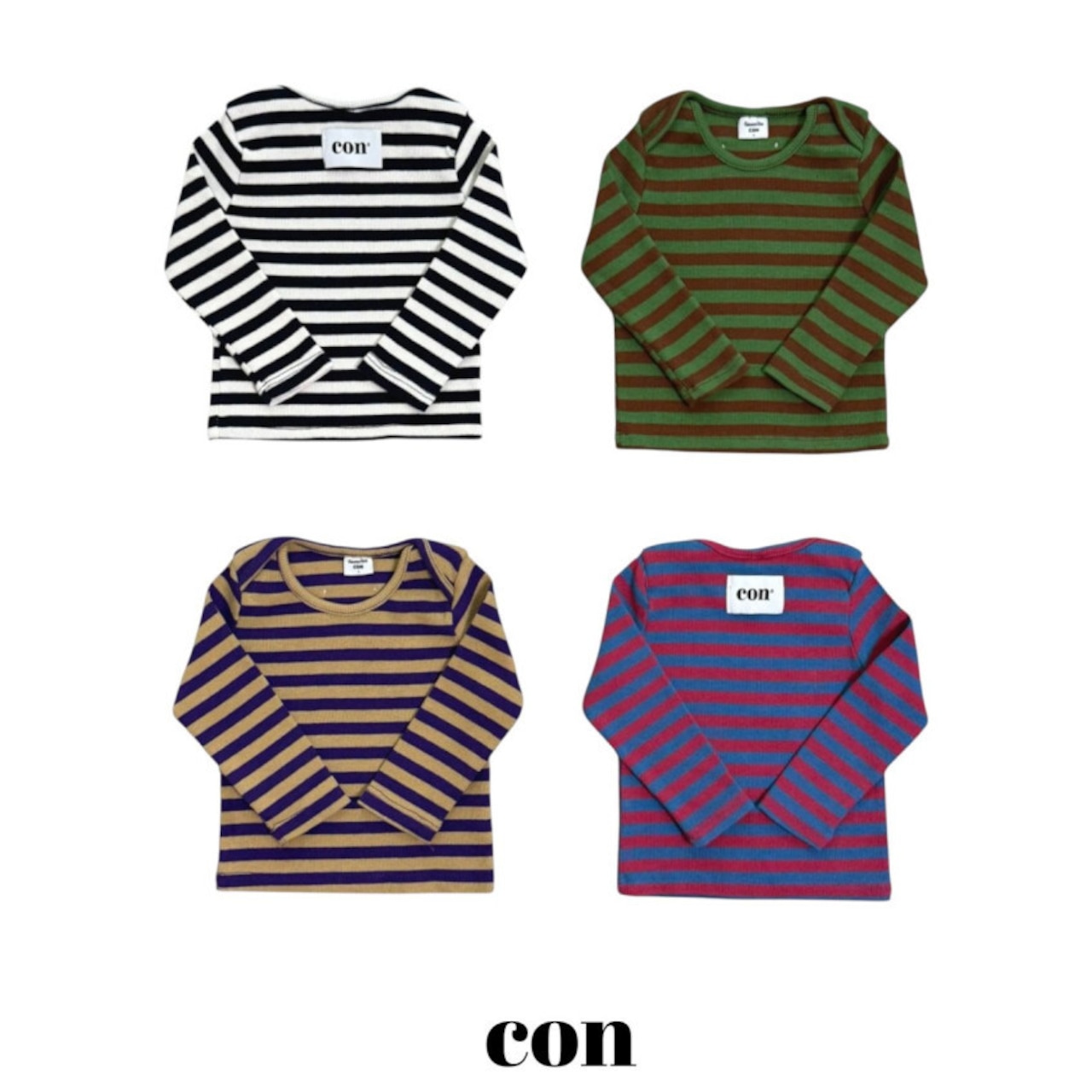 韓国子供服 / 26Autumn / CON / 秋みつばちTシャツ/ キッズ / 秋服 *1~4*