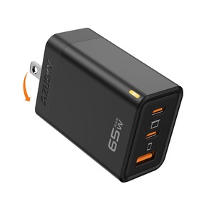 【新着特価】PD 65W USB 充電器 Type C 急速充電器 PD対応 USB-C×2 & USB A 3ポートGaN(窒化ガリウム) 折りたたみ式プラグ PSE技術基準適合 iPhone/Android/iPad/MacBook/ノートパソコン各種対応 その他USB-C/USB-A機器対応