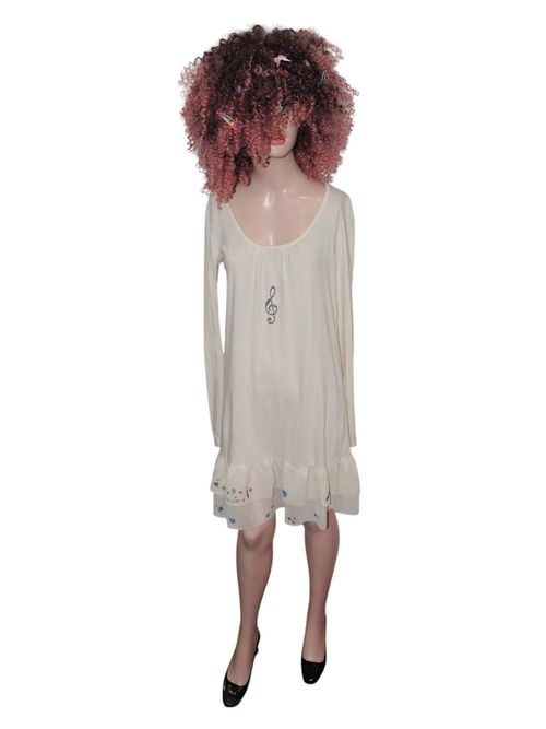 NETSU − Frill Layer Long Sleeve Tee Dress