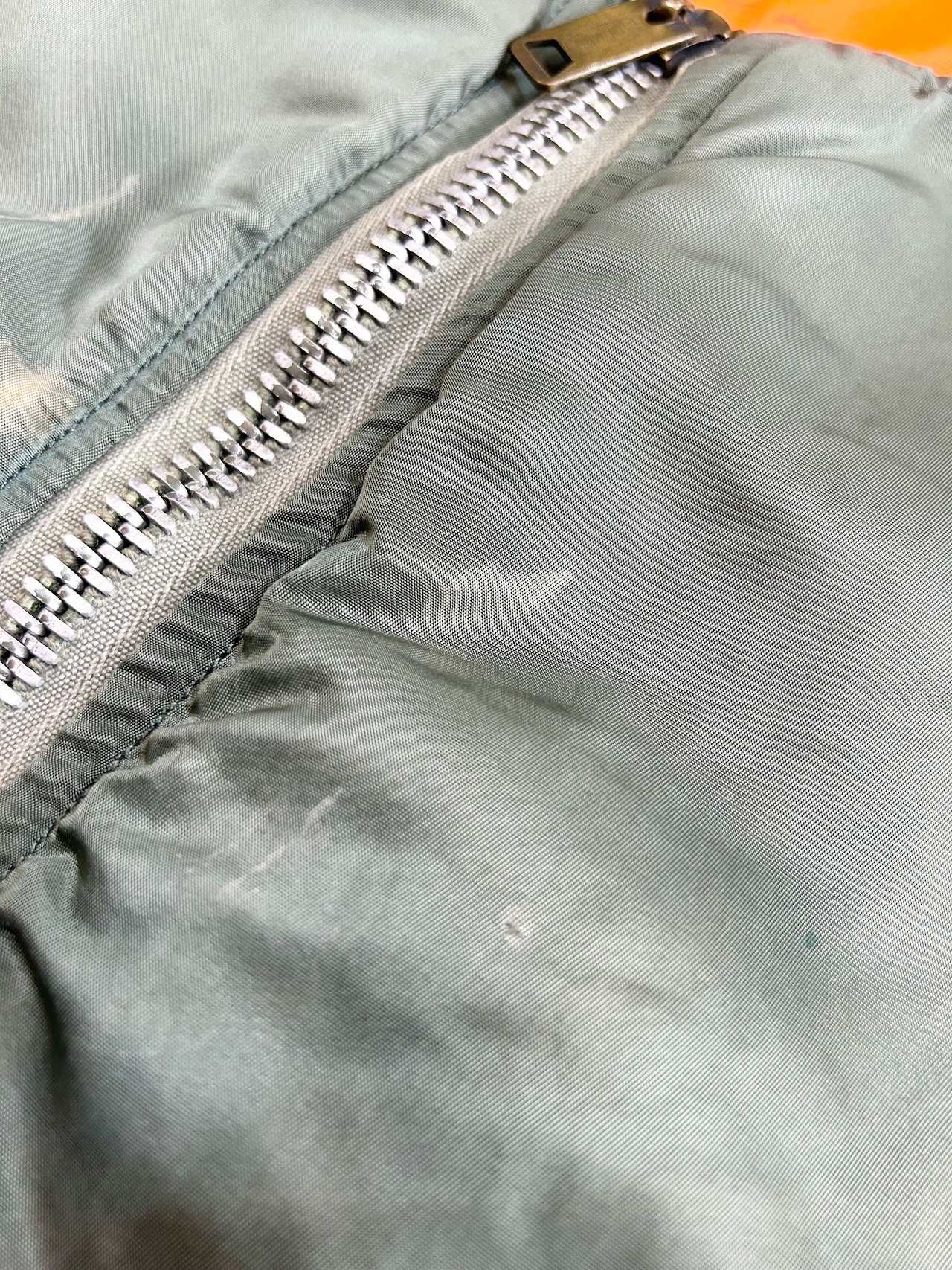 70s USAF MA-1 "J-8279E" FLIGHT JACKET Size MEDIUM