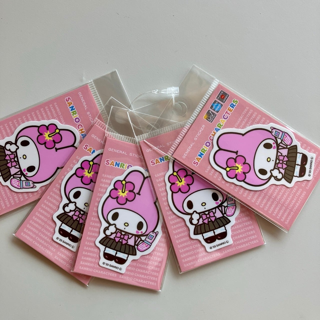 サンリオ 平成コギャル マイメロディ 056 ダイカットミニステッカー CA40