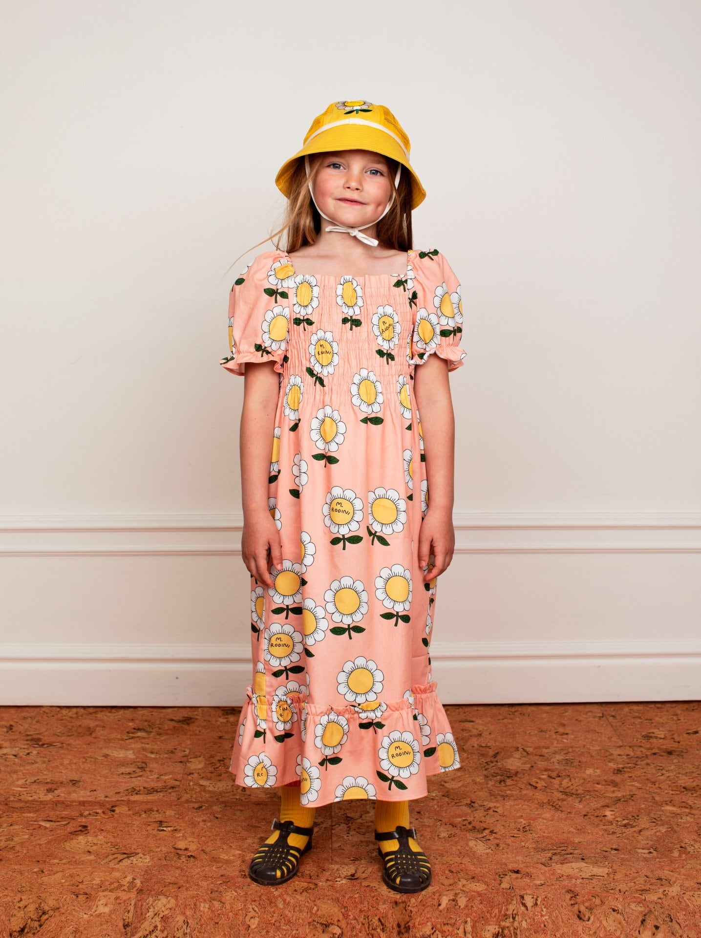 mini rodini / MR flower mesh sun hat | HAKONIWA PRODUCTS