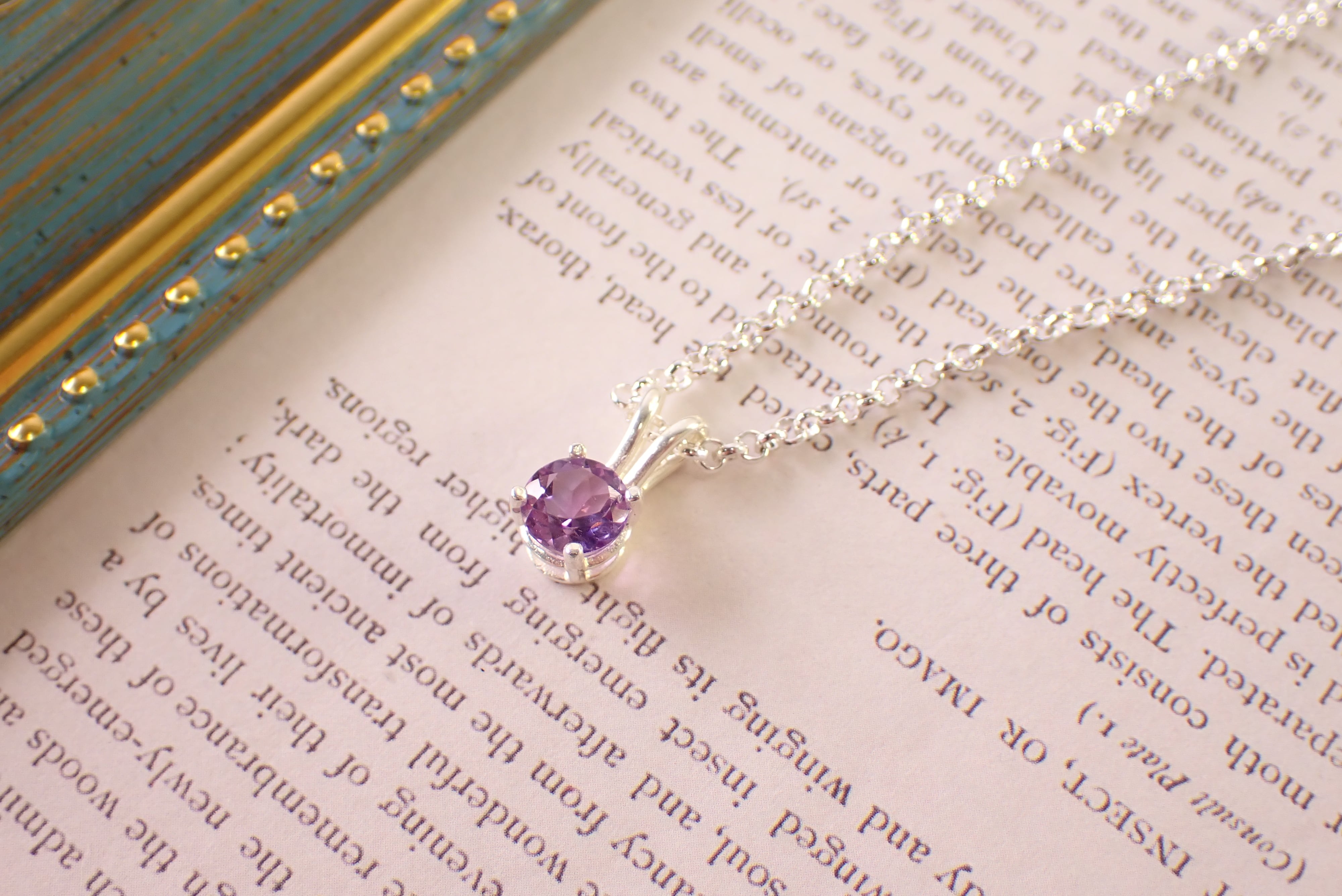 アメジストネックレス 0.68ct [D12‐157] | differencee(ディファレンシー)