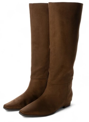 【EVOL/イーボル】 【S-LLサイズ展開・インヒール入り】インヒールロングブーツ IZ5893