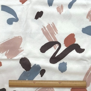 TB725◆1m◆M◆綿100%フライスニット生地◆マレファブ◆柄物