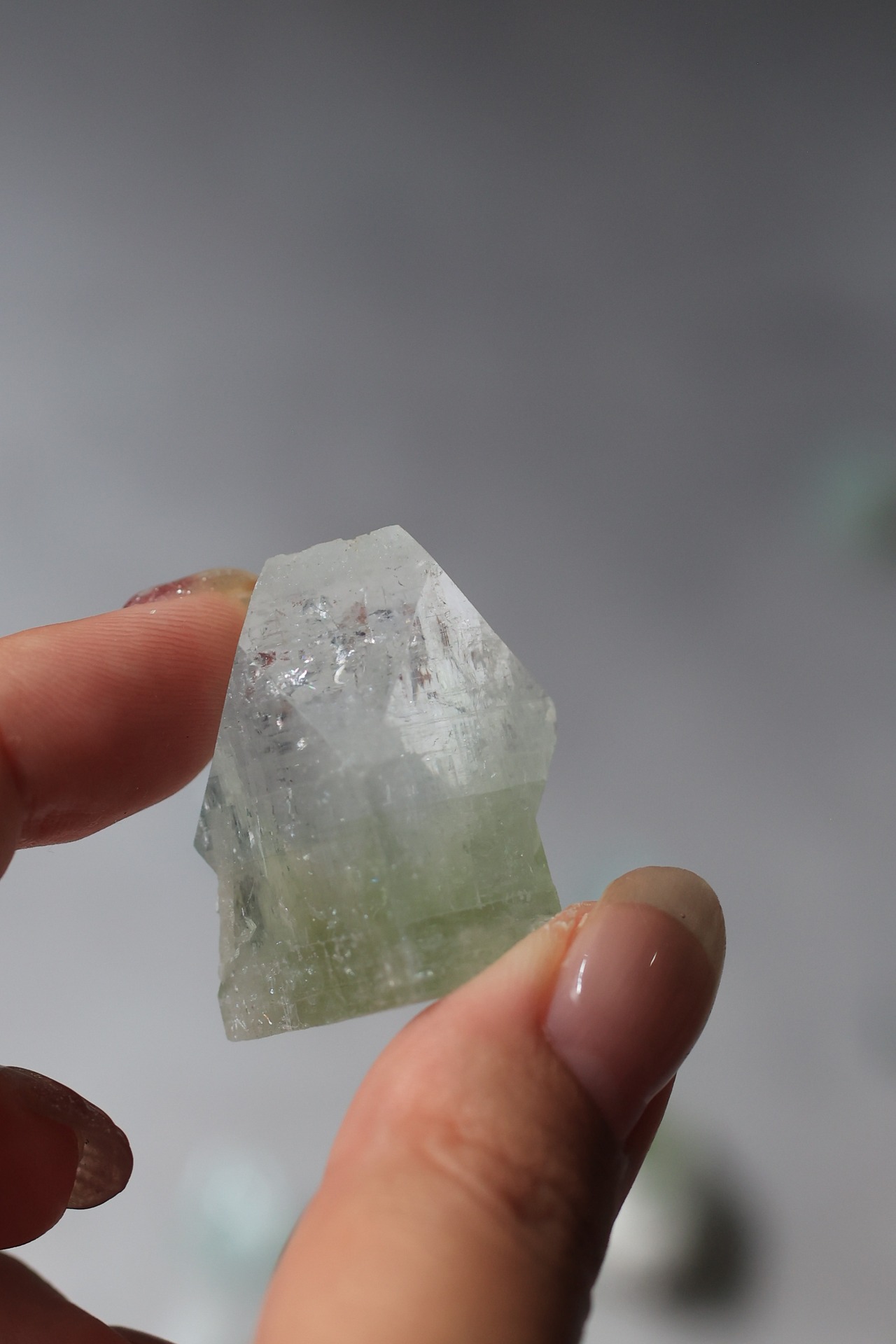 グリーンアポフィライト 「森の結晶」Green Apophyllite ◇ 天然石・鉱物・パワーストーン・原石 | st00379