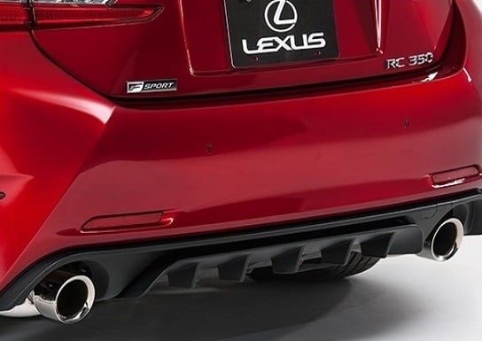 Lexus RC Rear Bumper Diffuser   LEXUS FASHION STORE