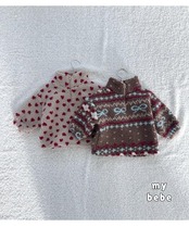 韓国子供服 / 26winter / my bebe / ボアアノラック / キッズ / 冬服 *XS~XL*