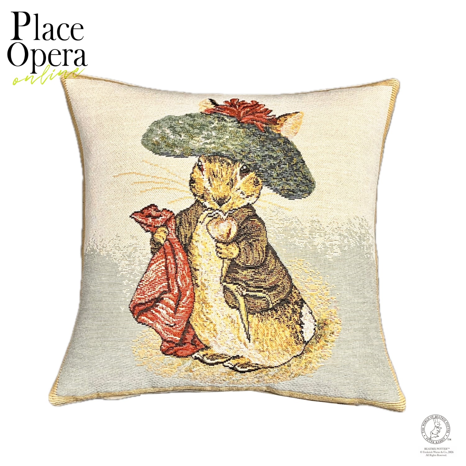 【クッション・35cm】ベンジャミンバニー/ピーターラビットシリーズ