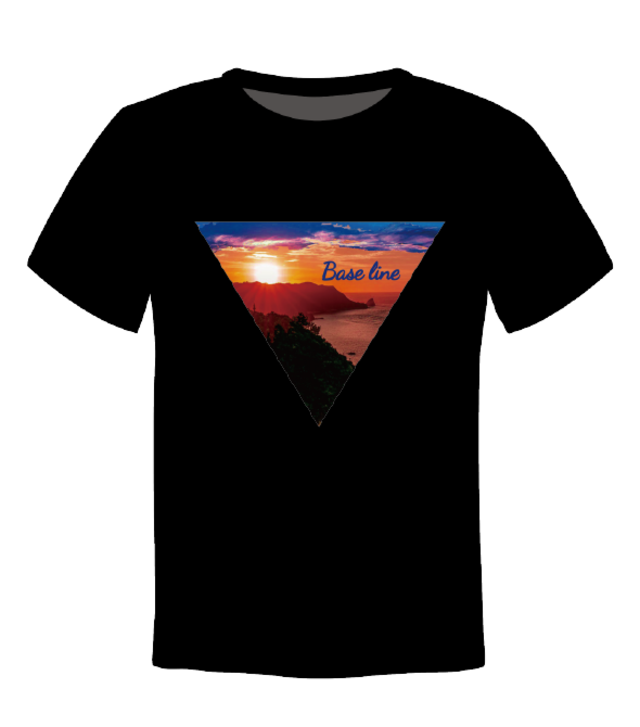 ☆素材ポリエステル100%☆BL sunset Tshirt kids