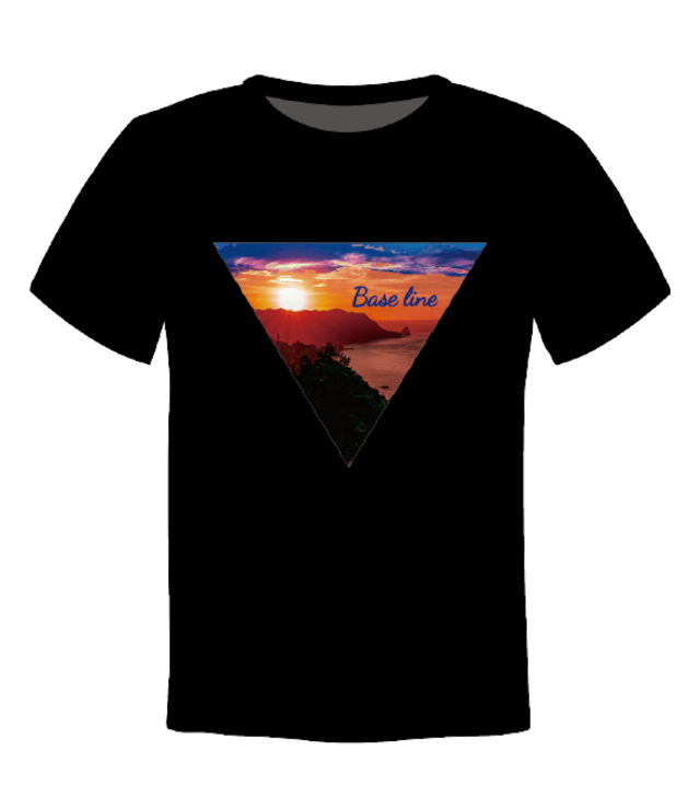 ☆素材ポリエステル100%☆BL sunset Tshirt kids