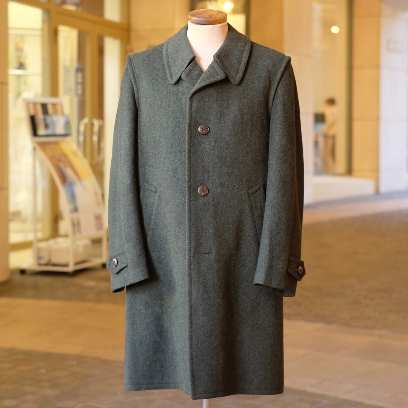 OLD BAUR LODEN COAT | STRAYSHEEP ONLINE