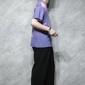 90's bleach tee purple