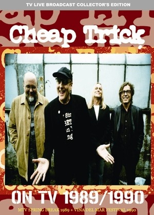 NEW CHEAP TRICK ON TV 1989/1990 1DVDR　Free Shipping