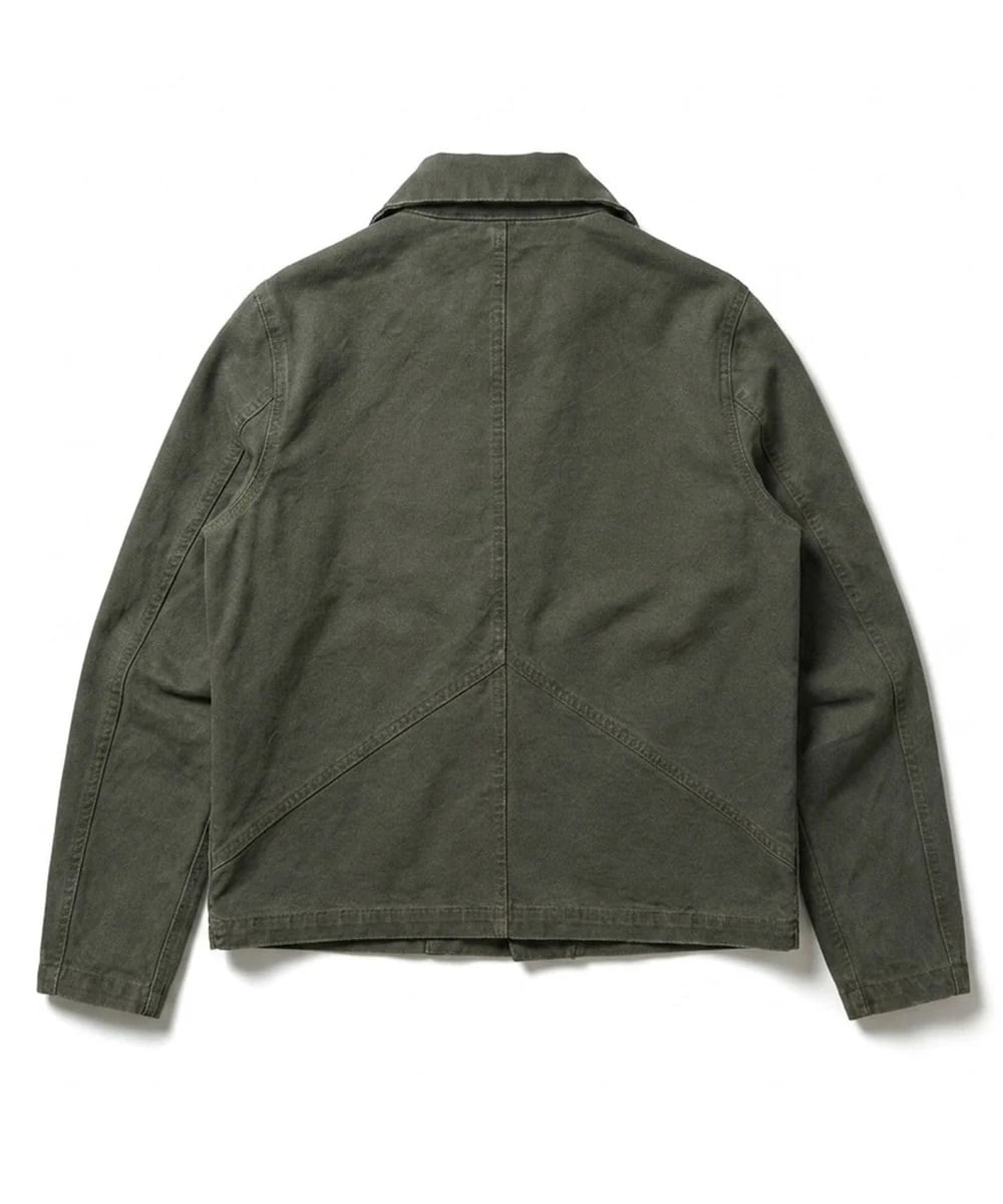 High Collar Duck Fabric Blouson Khaki | 武蔵小杉のセレクトショップ