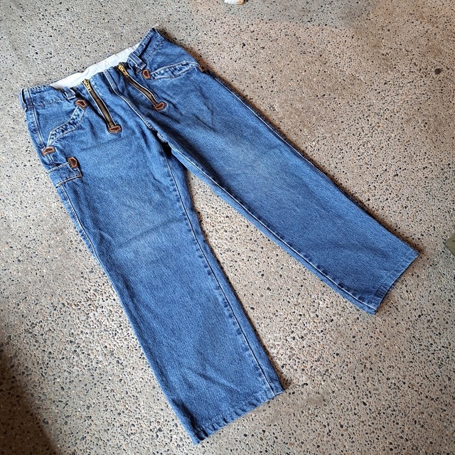 ドイツ製 デニムロガーパンツ used [206066]