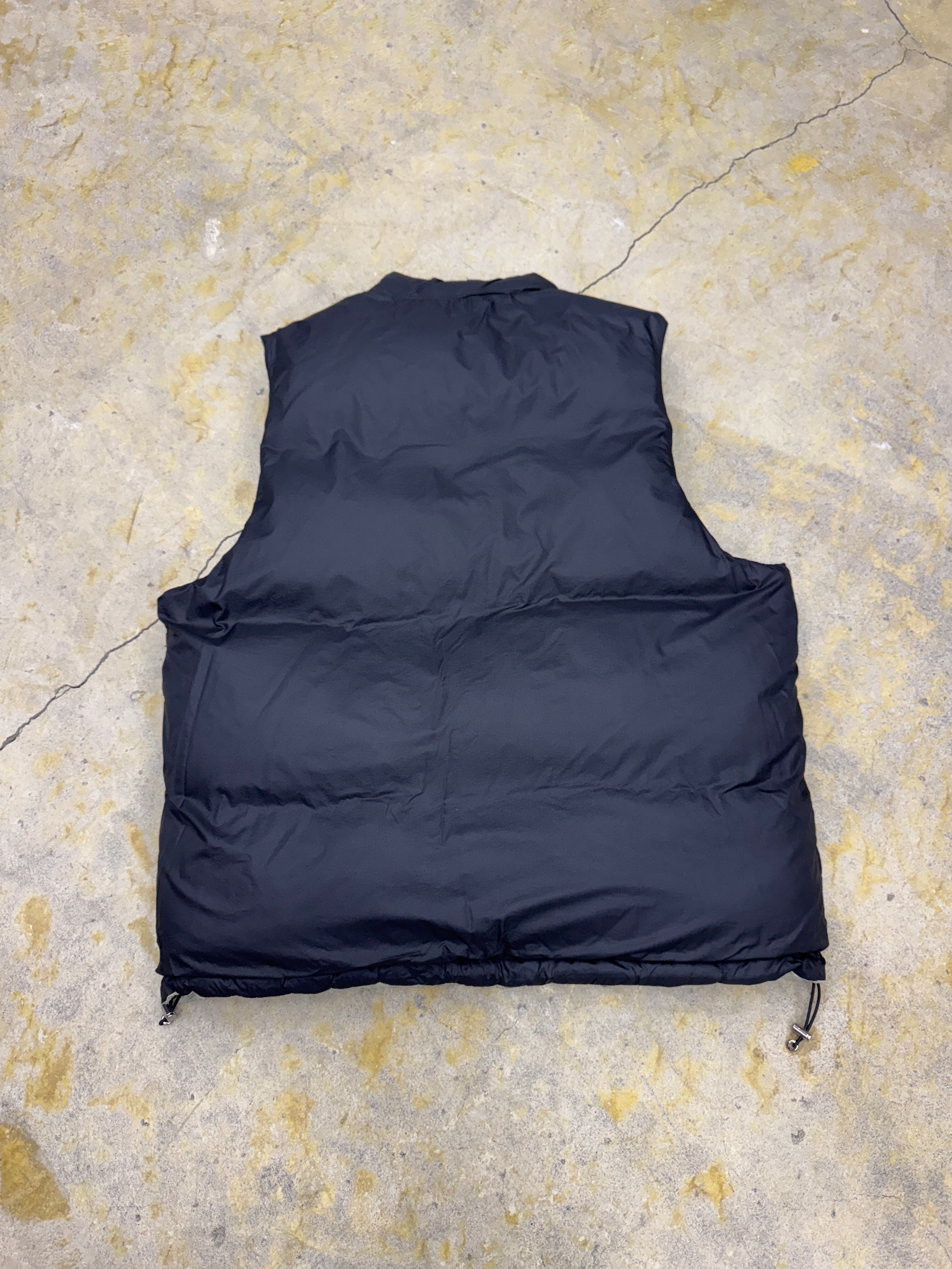 SUGARHILL | PUFFER REVERSIVLE VEST | SAGE×BLACK | HOWDAY