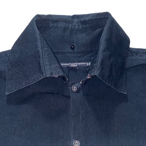 vintage MASAKI MATSUSHIMA crepe cotton shirt