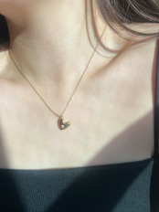 Petite heart necklace