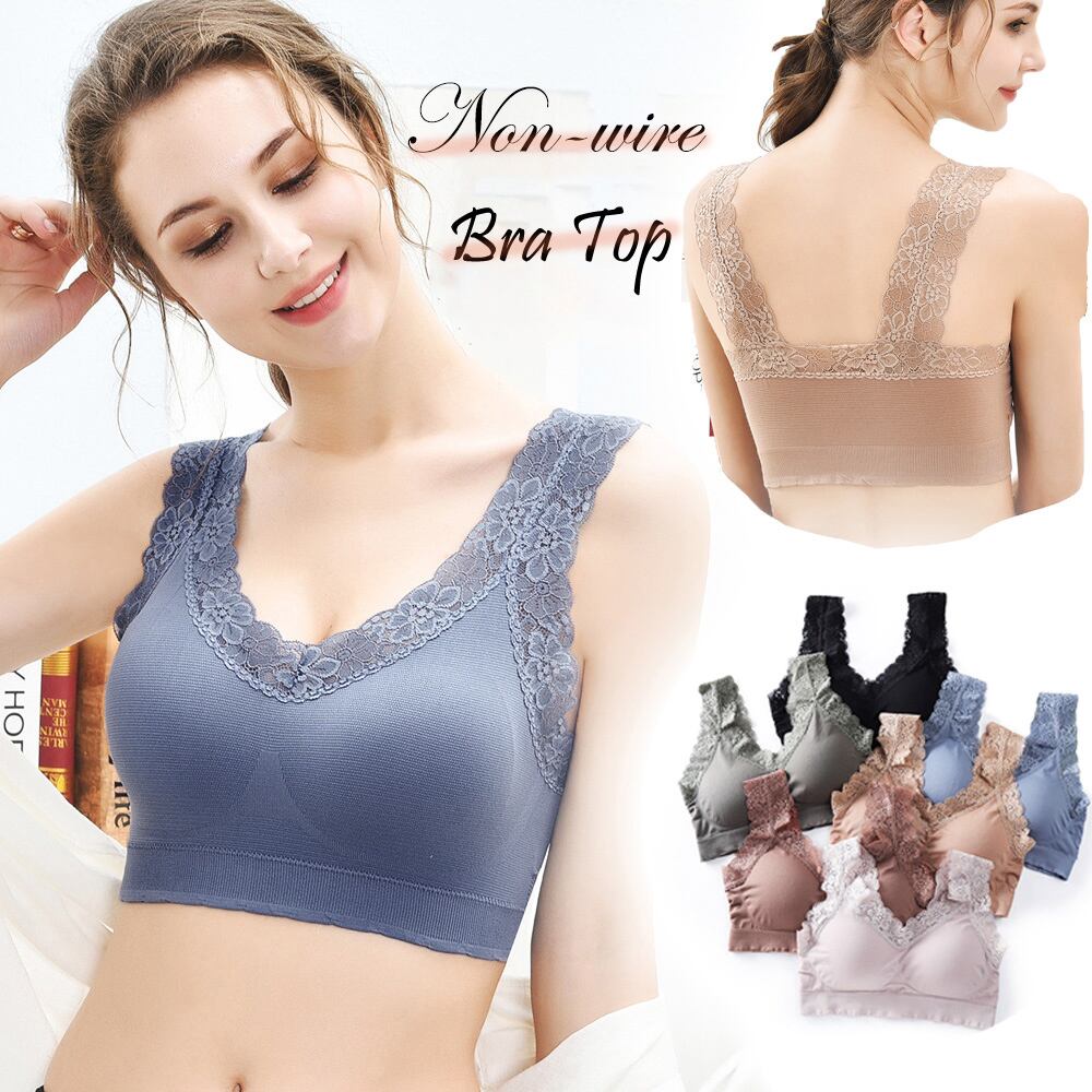 ハーフトップ ブラジャー ノンワイヤー
