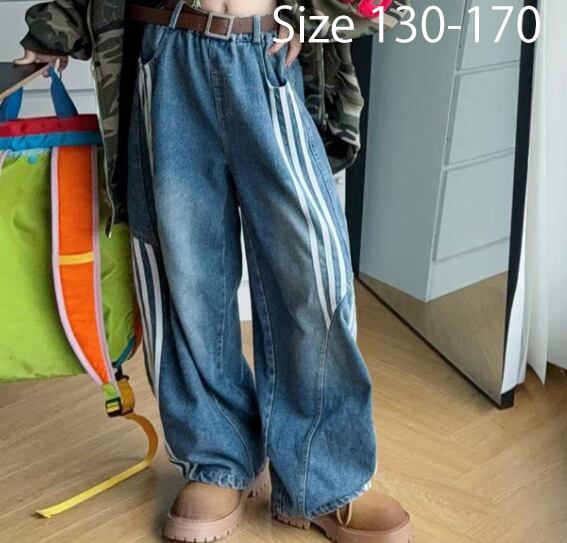 ストリートなサイドラインジーンズ