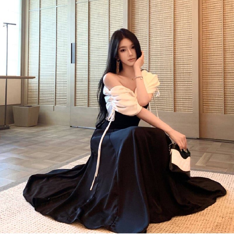 ✿ ブラック・黒 | DressZone-パーティードレス、プライベート、出勤服