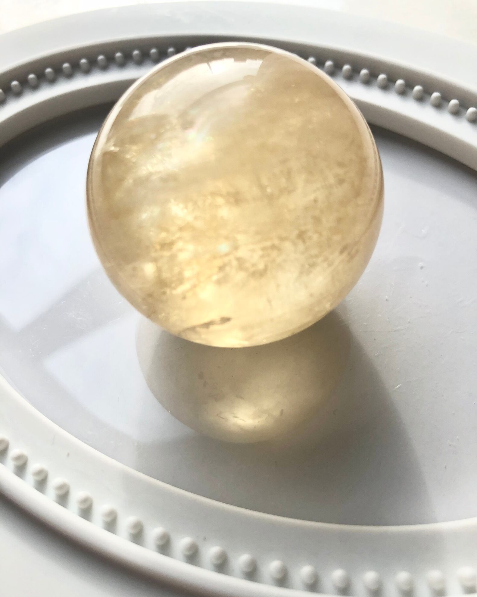 ブラジル産 ハニーカルサイト♢スフィア♢ | artinteriors