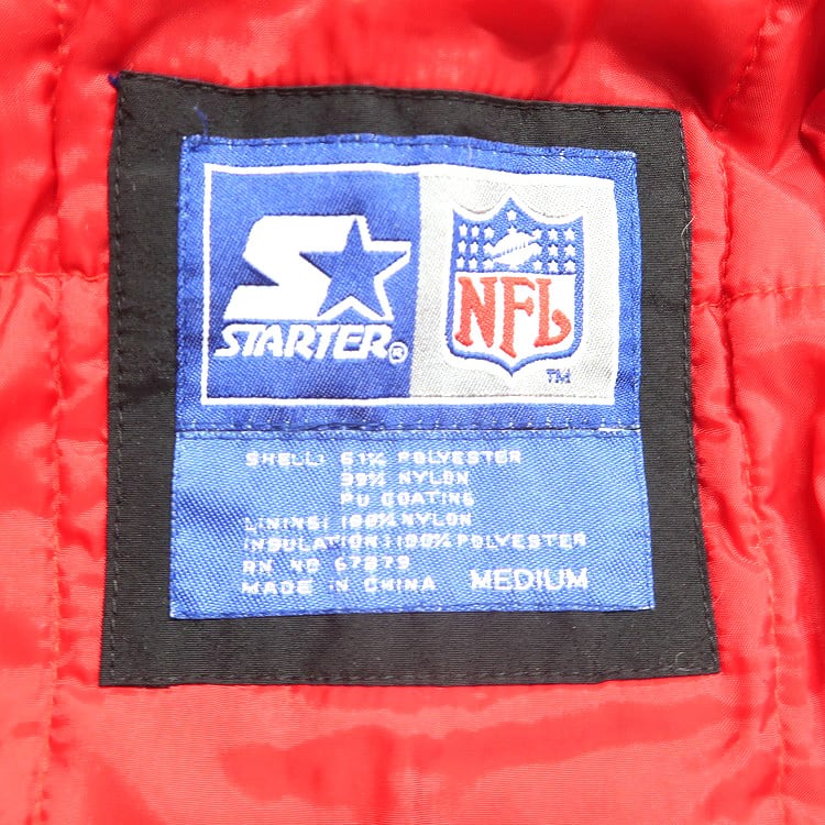 古着 90年代 STARTER スターター NFL サンフランシスコ 49ers 中綿