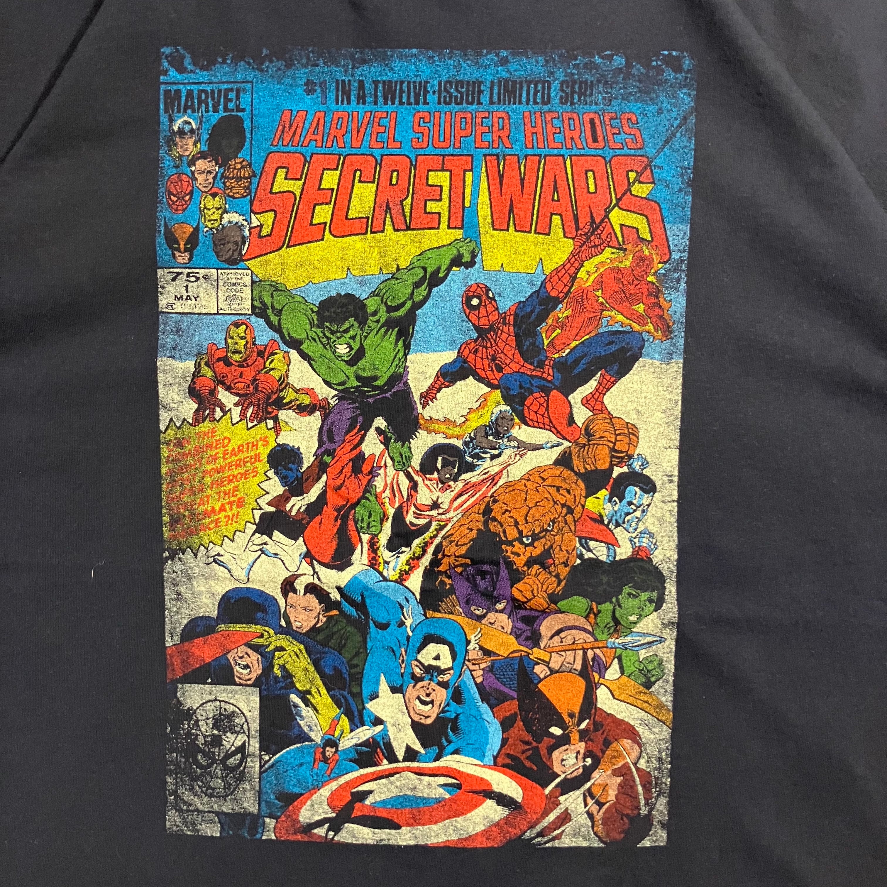 《XXL size》MARVEL マーベル プリントTシャツ ブラック No.3692