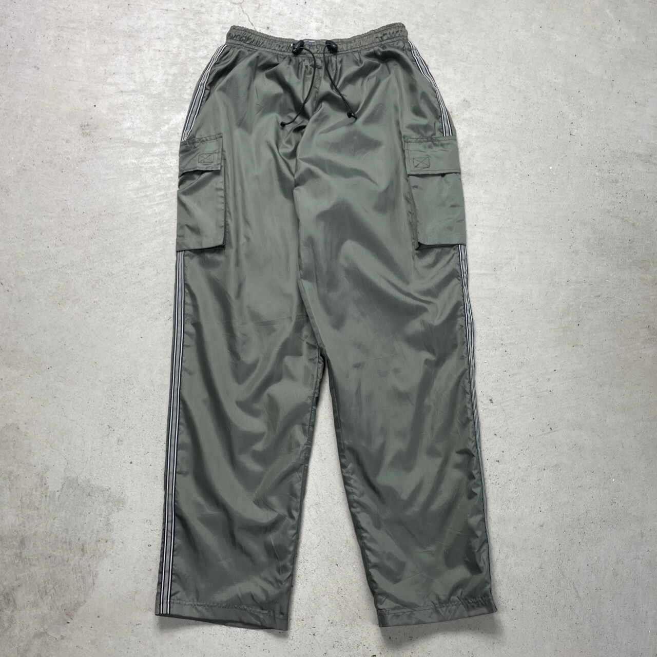 90年代 CHL CHALLENGER SHORELINE ナイロンパンツ カーゴパンツ サイド 