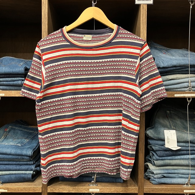 1970'S TOWN CRAFT JACQUARD T-SHIRT