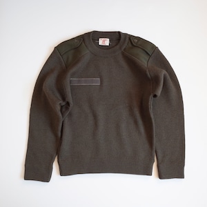 80s Saint James french army command sweater