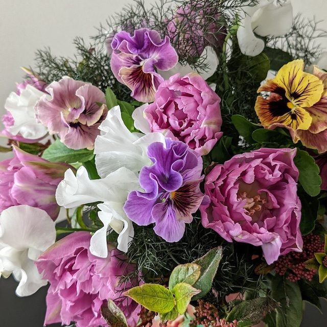 Bouquet　spring flowers － M size －