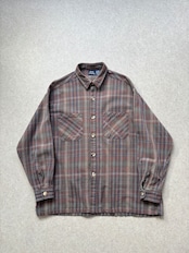 90s~00s check shirt