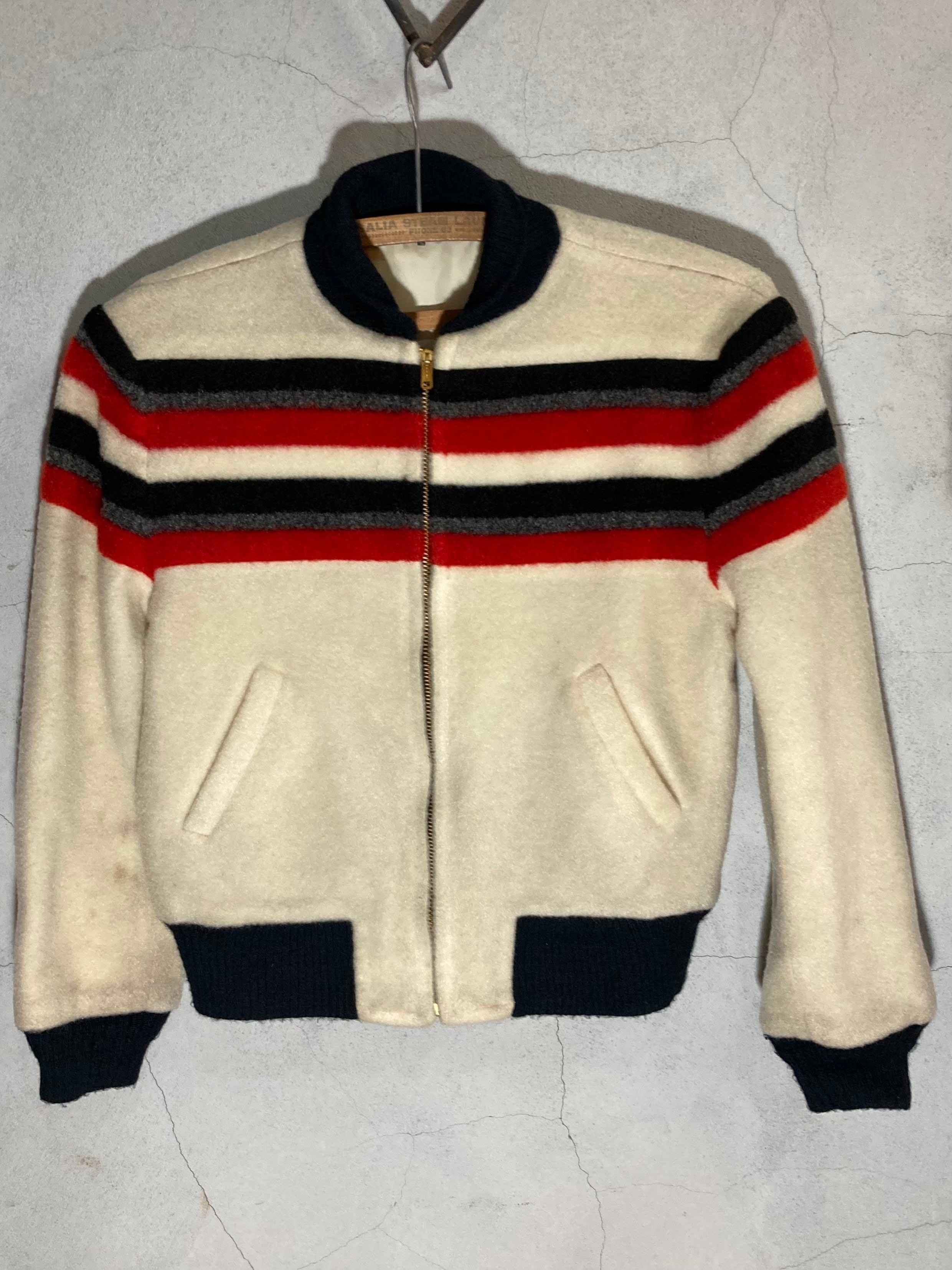 50s VINTAGE FREESE JACKET (beady clothing)