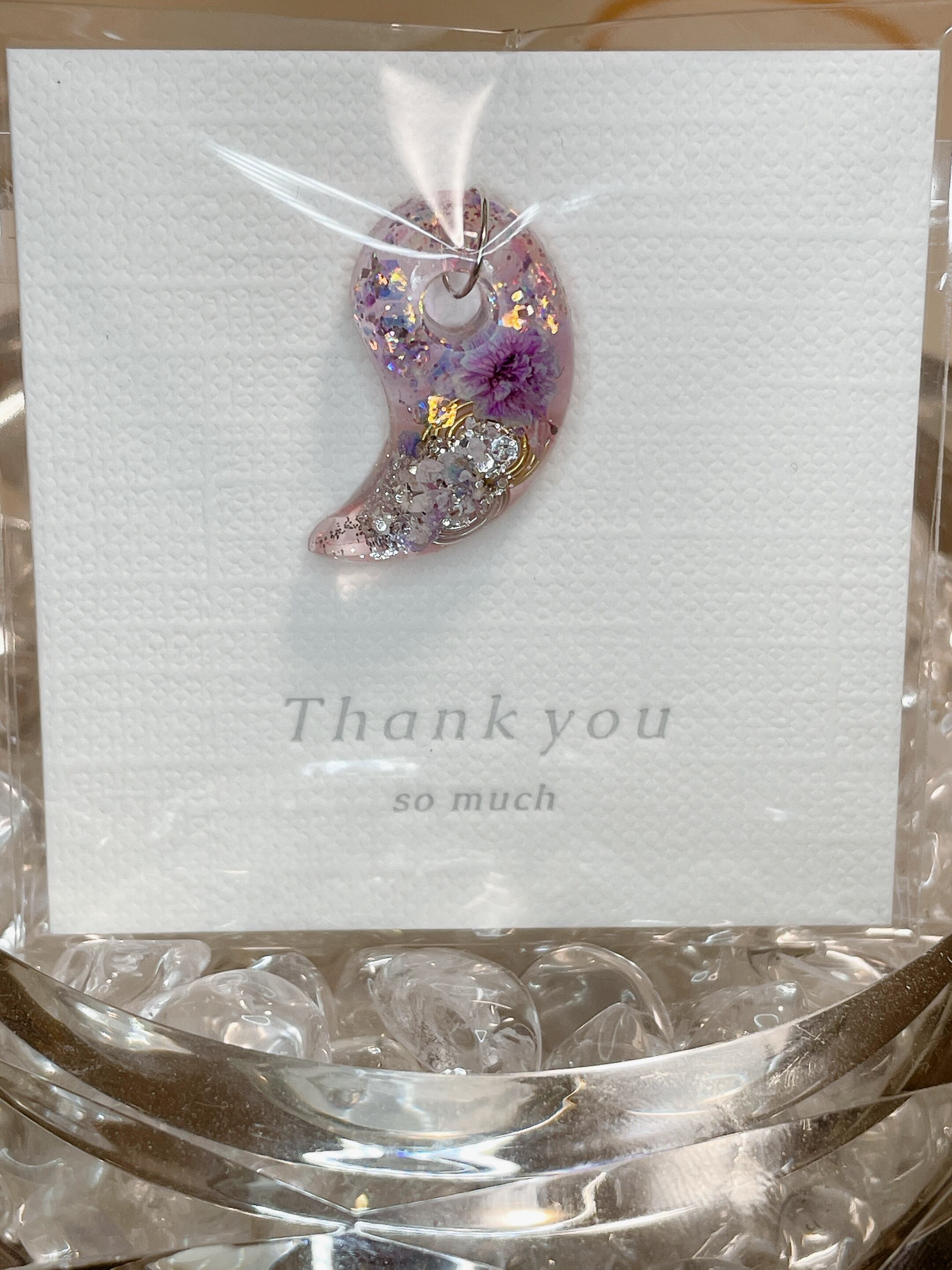 超・高波動 陰陽統合オルゴナイト勾玉 大 紫