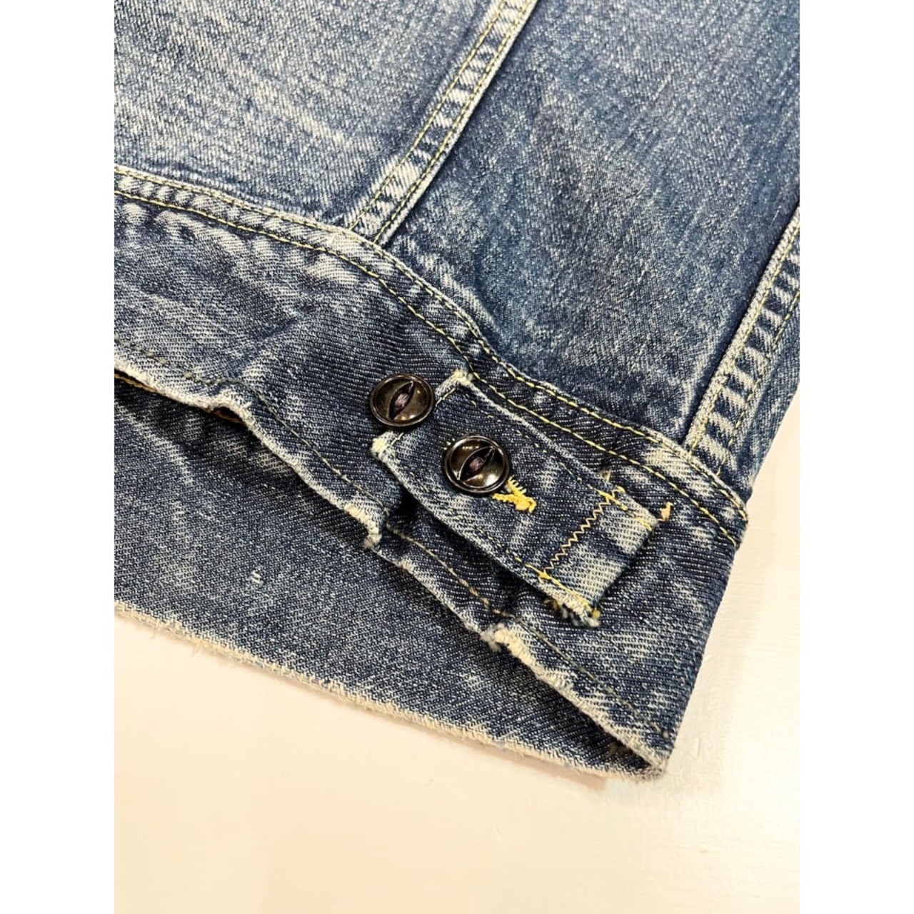 60s Lee "101-J" DENIM JACKET MADE IN USA Size 42-REGULAR